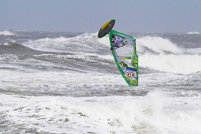 Kauli Push loop - KIA Cold Hawaii PWA World Cup, Denmark ©  John Carter / PWA http://www.pwaworldtour.com